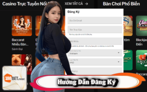 Hướng Dẫn Đăng Ký Tài Khoản Tại Nhà Cái 188Bet