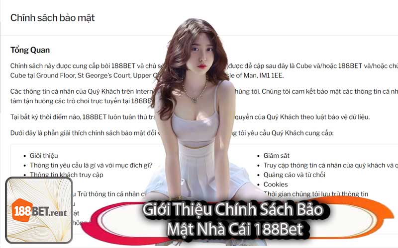 Giới Thiệu Chính Sách Bảo Mật Nhà Cái 188Bet