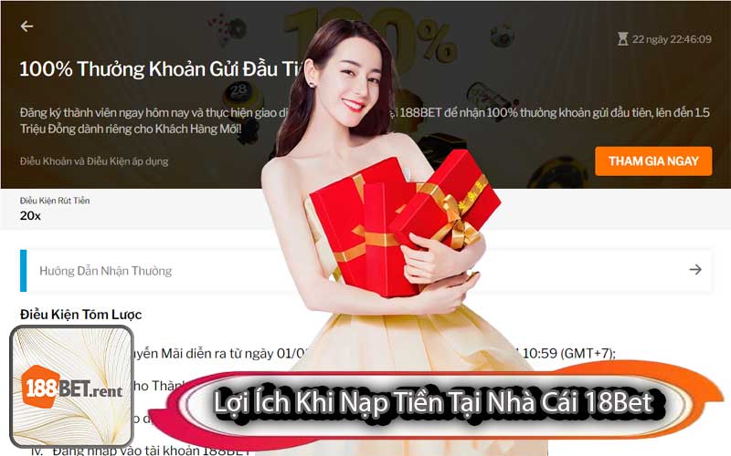 Lợi Ích Khi Nạp Tiền Tại Nhà Cái 18Bet