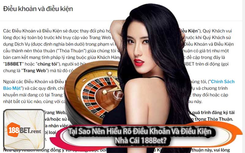 Tại Sao Nên Hiểu Rõ Điều Khoản Và Điều Kiện Nhà Cái 188Bet?